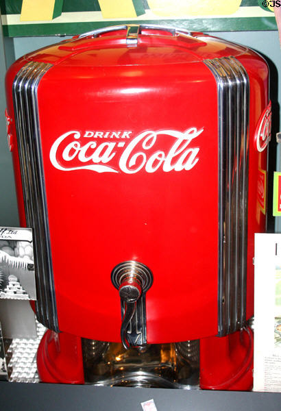 Art-Deco master dispenser (1933) by John Vassos at Coca-Cola Museum. Atlanta, GA.