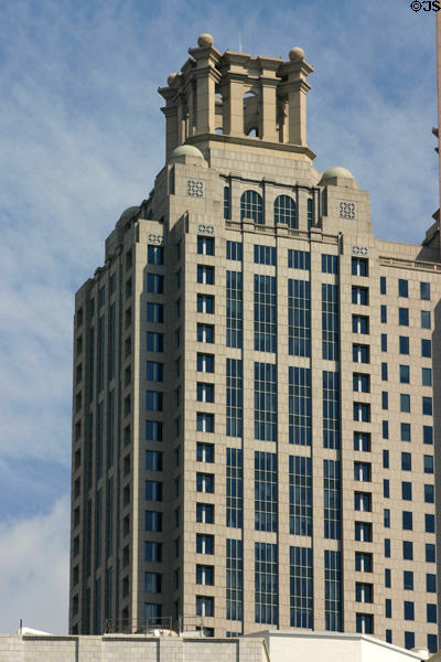Crown of 191 Peachtree Tower. Atlanta, GA.
