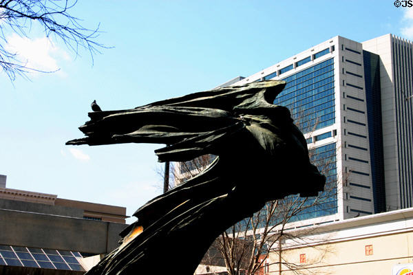 The Phoenix (1981) sculpted by Francesco Somaini near Underground Atlanta. Atlanta, GA.