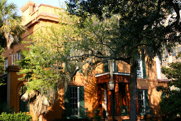 Old Sorrel-Weed House (1840) on Madison Square. Savannah, GA. Style: Greek Revival. Architect: Charles B. Cluskey.