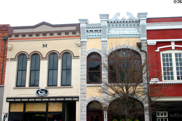 Italianate & former Thomasville National Bank buildings (107-9 S. Broad St.). Thomasville, GA.