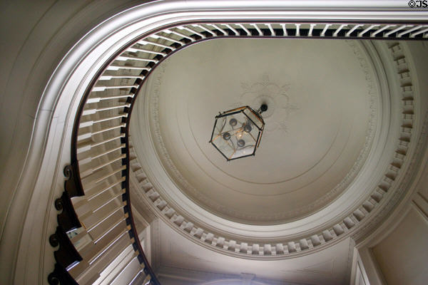 Stairwell of Pebble Hill Plantation. Thomasville, GA.