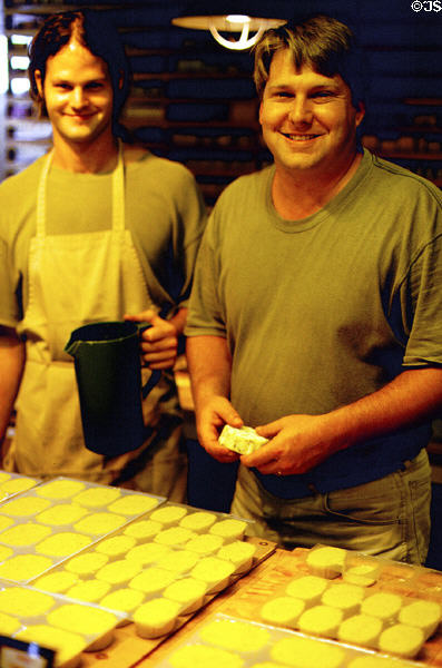 Soapmakers at soap factory shop at Koloa. Kauai, HI.