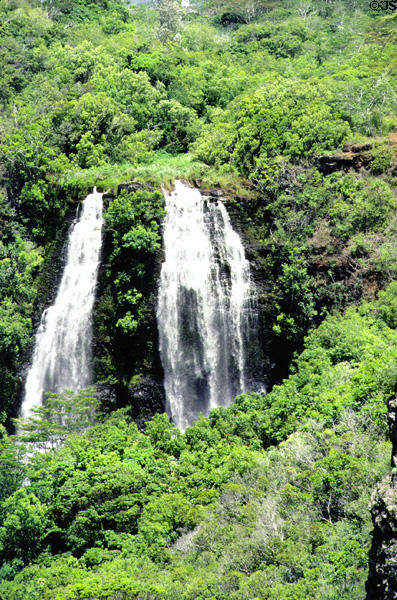 Opaekaa Falls. Kauai, HI.