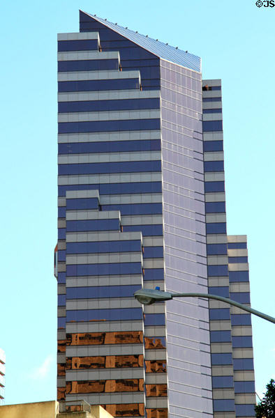 Stepped structure of 1100 Alakea Plaza. Honolulu, HI.