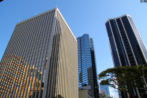 1000 Bishop St., Executive Center & Pauahi Towers. Honolulu, HI.