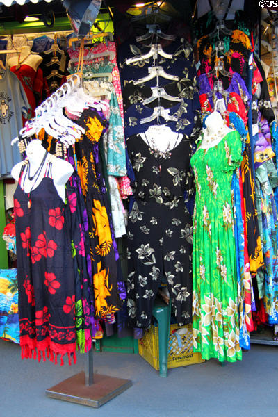 Dress shop at King's Village Shopping Center. Waikiki, HI.