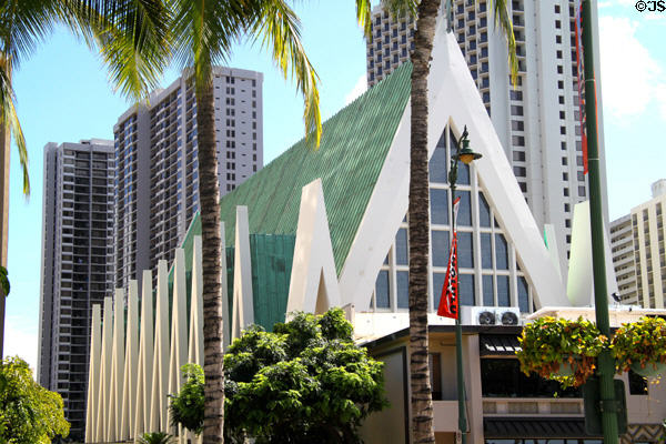 St Augustine by the Sea Catholic Church (130 Ohua Ave.). Waikiki, HI.