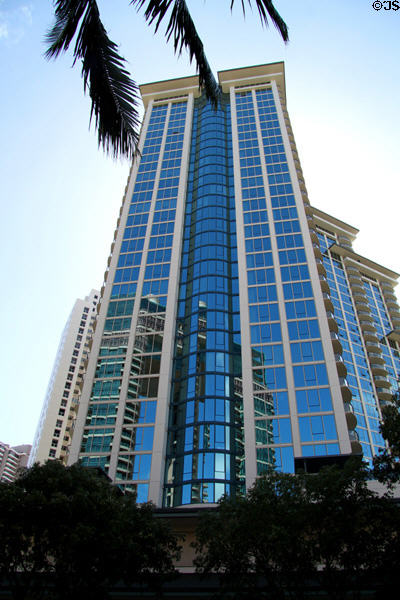 Allure Waikiki (2009) (35 floors) (1837 Kalakaua Ave.). Waikiki, HI. Architect: Architects Hawaii, Ltd..