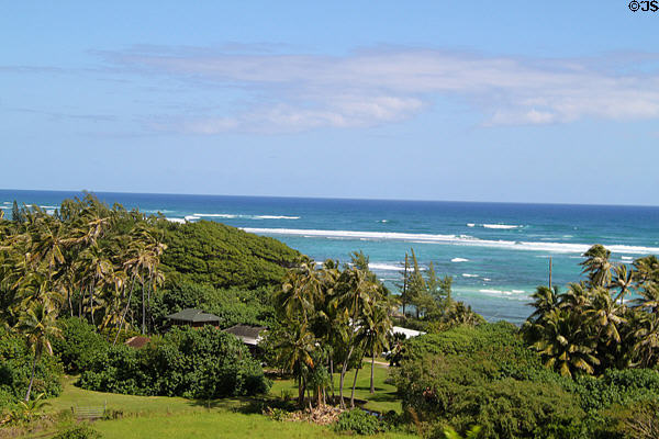 Ocean at Kualoa Ranch. HI.