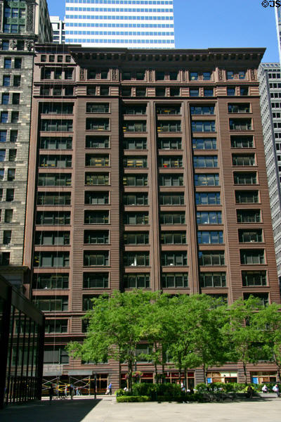 South facade of Marquette Building. Chicago, IL.