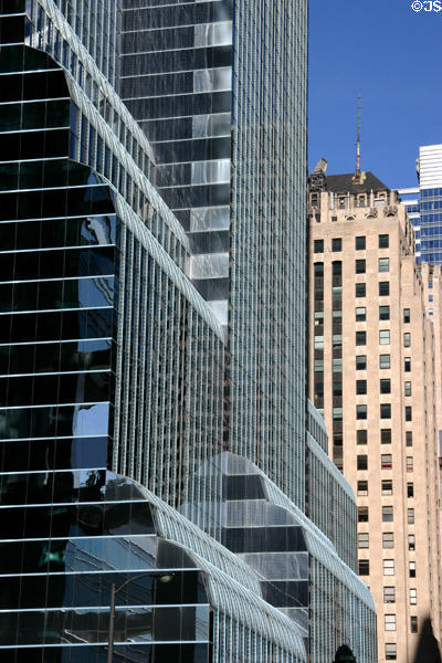 Terracing of Citigroup Center. Chicago, IL.