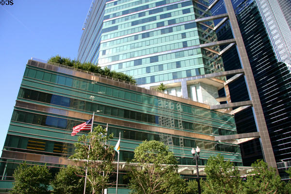 Ground floors of ABN AMRO Plaza Technology Center. Chicago, IL.