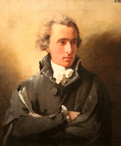 Robert Brown on Newhall portrait (1792) by Sir Henry Raeburn at Art Institute of Chicago. Chicago, IL.