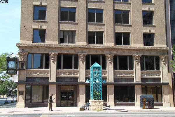 Ground floor details of One Main Place. Wichita, KS.