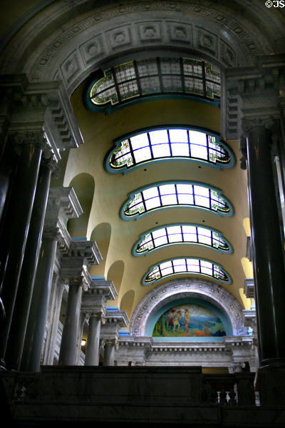 Kentucky State Capitol corridor interior. Frankfort, KY.