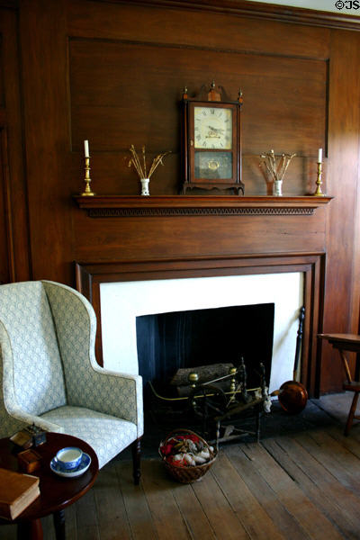 Locust Grove sitting area in upstairs bedroom. Louisville, KY.