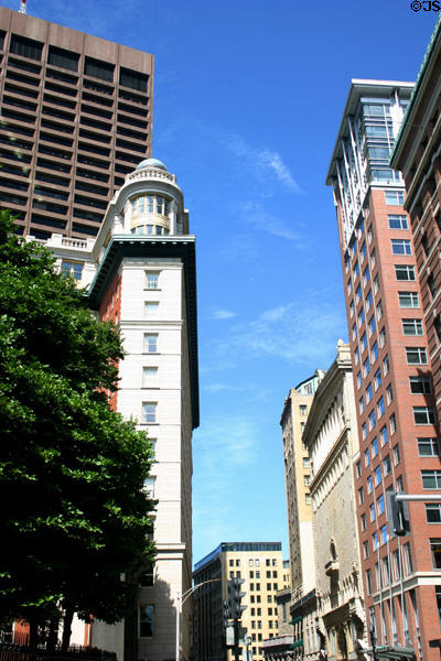 View along Tremont Street. Boston, MA.