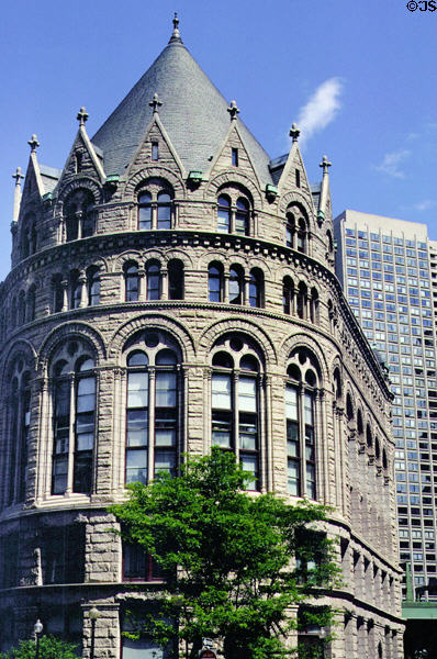Flour & Grain Exchange Building (1892) (177 Milk St.). Boston, MA. Architect: Shepley, Rutan & Coolidge.