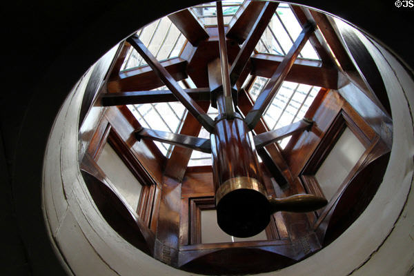 Device to admit air to officer's room of USS Constitution. Boston, MA.