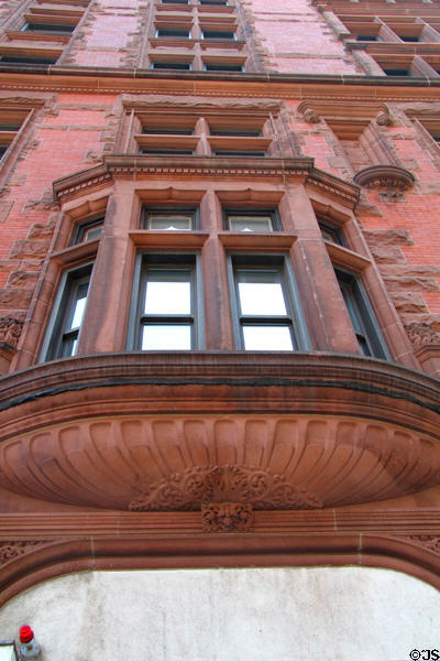 Building at Ingersoll's Inn Site (Tremont St. at Court St.) where George Washington stayed in 1789. Boston, MA.