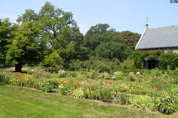 Abigail Adams Gardens (1735) at Adams National Historic Site. Quincy, MA.