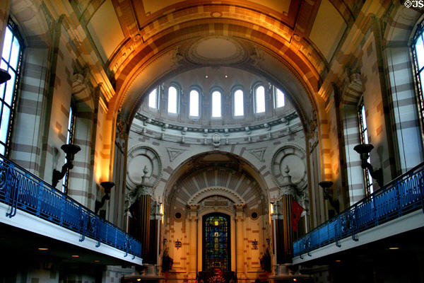 Naval Academy Chapel interior. Annapolis, MD.