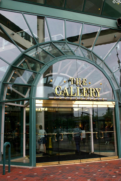 Harborplace Gallery portal. Baltimore, MD.