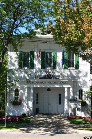 Village Hall (former fire engine house) (1879-80). Saugatuck, MI.