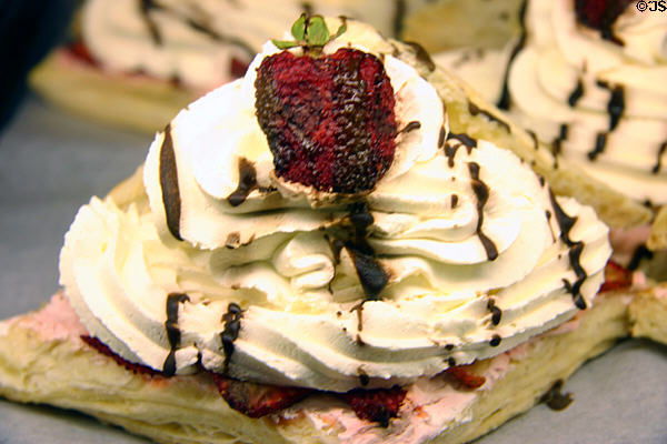 Rich deserts at Silver Dollar City. Branson, MO.