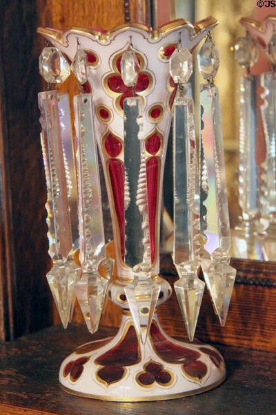 Mantle luster at Lewis-Bingham-Waggoner House. Independence, MO.