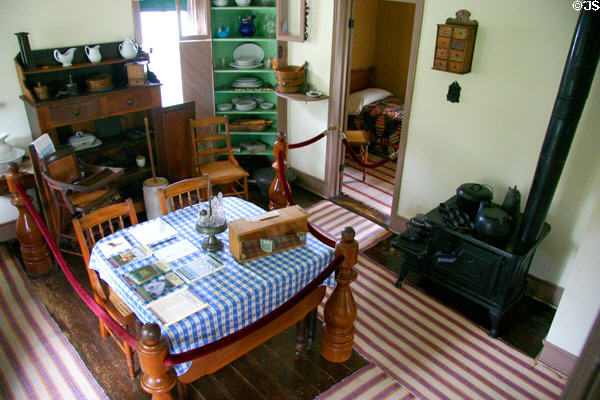 Kitchen at Truman Birthplace House. Lamar, MO.