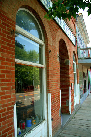 Buford Block (1899) was largest mercantile store in Montana when built. Virginia City, MT.