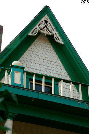 Bargeboard of C.L. Dahler House. Virginia City, MT.
