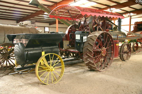 Reeves Steam Tractor by Emerson Brantingham Co. of Rockford, IL, at Aurora Plainsman Museum. Aurora, NE.