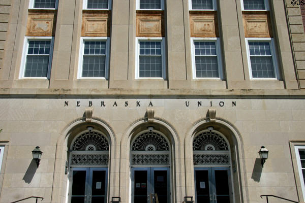 Nebraska Union at University of Nebraska. Lincoln, NE.