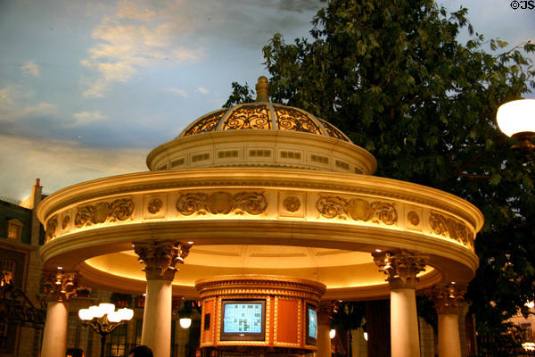 Kiosk in Paris Las Vegas casino. Las Vegas, NV.