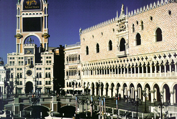 The Venetian Hotel & Casino facing The Strip. Las Vegas, NV.