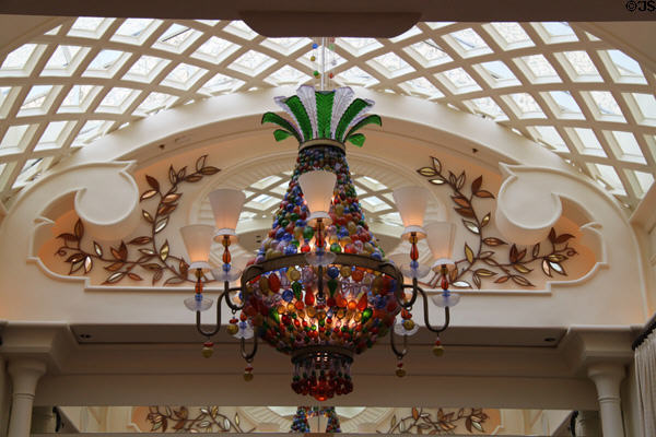 Umbrella lamps in Wynn Las Vegas. Las Vegas, NV.