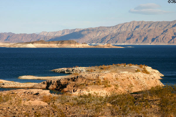 Vista of Lake Mead. Las Vegas, NV.