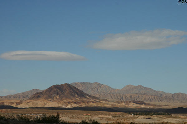 Hills around Lake Mead. Las Vegas, NV.