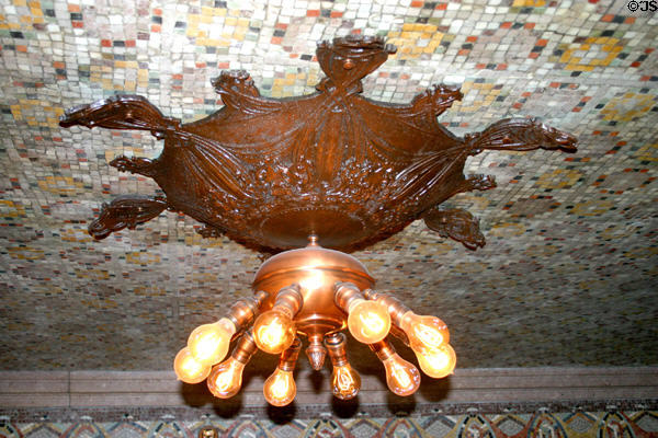 Lamp fixture in Guaranty / Prudential Building. Buffalo, NY.