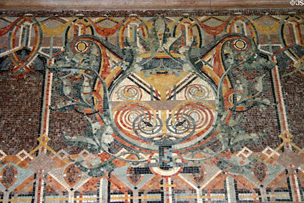 Mosaic tile in Guaranty / Prudential Building. Buffalo, NY.
