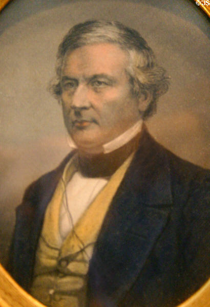 Portrait of Millard Fillmore. East Aurora, NY.