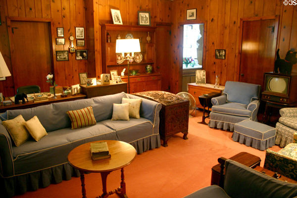 Office of Eleanor Roosevelt in Val-Kill. Hyde Park, NY.