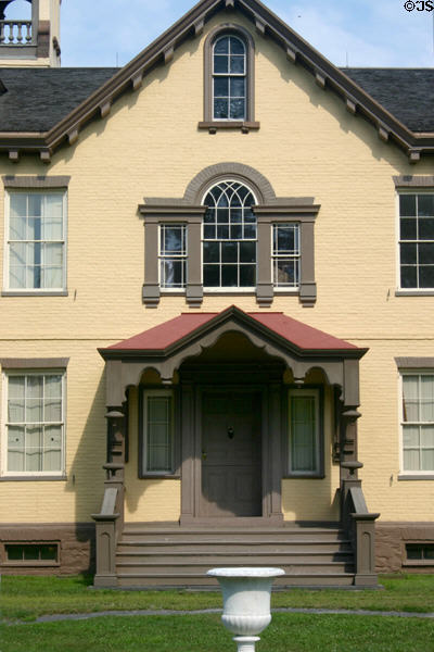 Porch of Lindenwald. Kinderhook, NY.