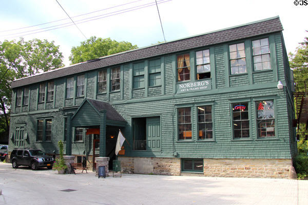 Roycroft furniture shop (1904) on Roycroft Campus. East Aurora, NY.