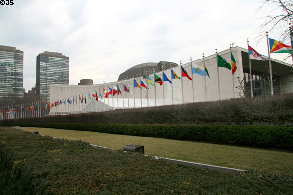 United Nations General Assembly Hall. New York, NY.