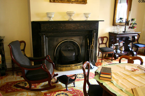 Dining room of Old Merchant's House Museum. New York, NY.