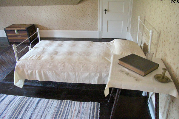 Mame's room (nanny for children) at Roosevelt's House Sagamore Hill NHS. Cove Neck, NY.